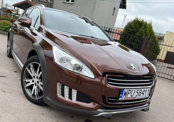 Peugeot 508 cena 39900 przebieg: 228000, rok produkcji 2013 z Nowe Skalmierzyce małe 704